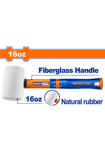 WADFOW Rubel Fiber 16 oz (450 g) Hammer - WHM7304