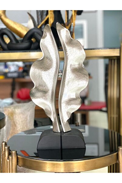 Mirsa Global 2 Li Dekoratif Kaideli Yaprak Biblo Modern Özel Tasarım Birbirin...