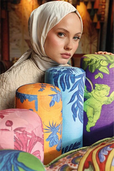 VALORSCARF Zebra Desen İnci Desen