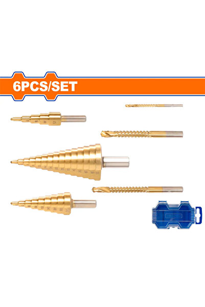 WADFOW طقم ريش هرمية 6 قطع WJD3406