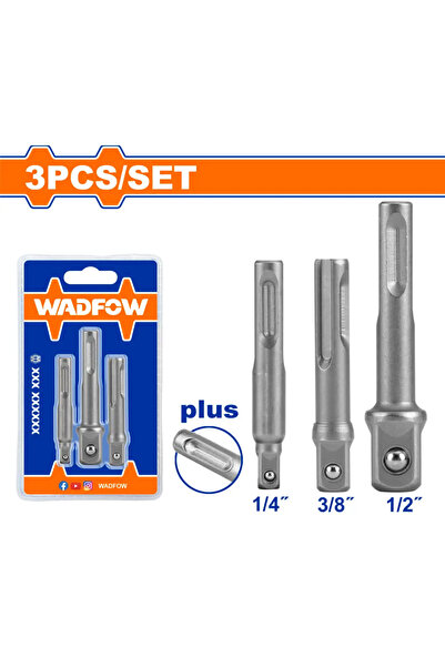 WADFOW طقم وصلات دريل SDS WSV4K02
