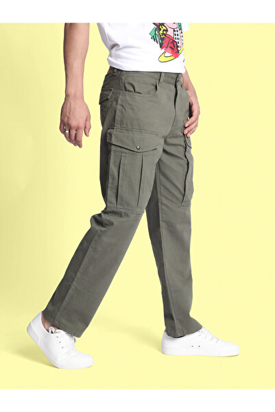 Bene Kleed By Styli Men Relaxed Fit Mid-Rise Cargo Pants