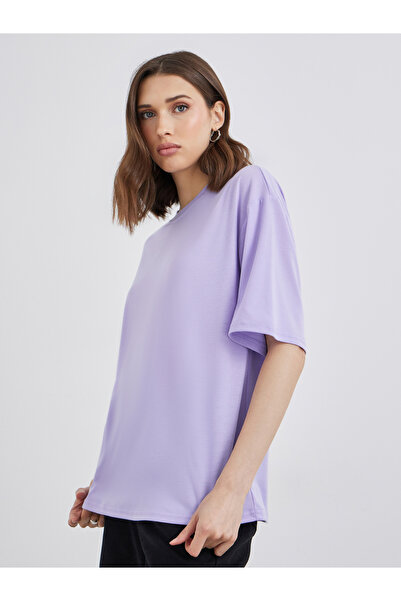 Take Two By Styli Solid Round Neck Regular Fit T-Shirt