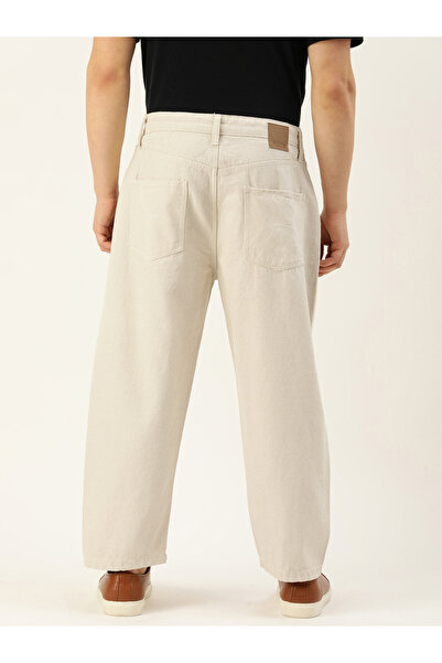 Bene Kleed By Styli Men Mid Rise Loose Fit Cropped Jeans