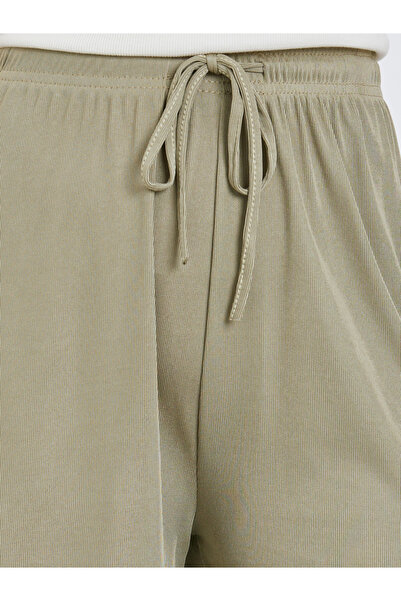 Take Two By Styli Solid Casual Shorts with Drawstring