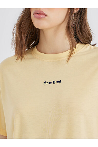 Take Two By Styli Slogan Print Regular Fit T-Shirt