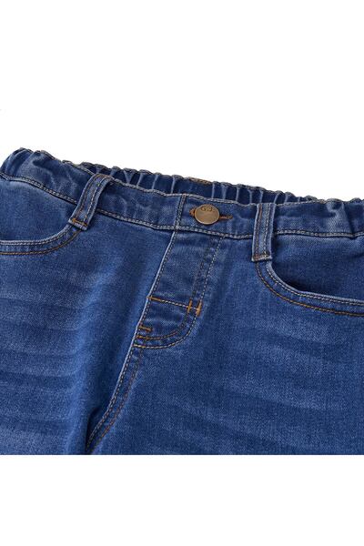 Giordano Kids' Stretch Denim Jeans: Regular Tapered Fit, Elastic Waist