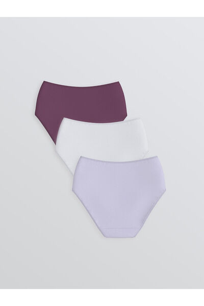 LC Waikiki Özmarka New Season Plain Classic Panties 3-Pack