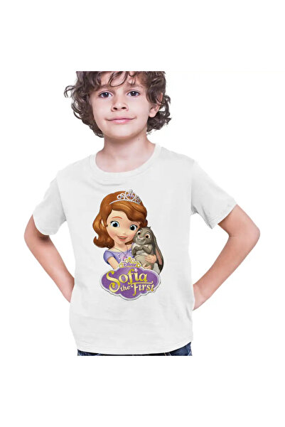 OEM Tricou Copii Baieti Sofia Intai Iepuras, Sofia the First
