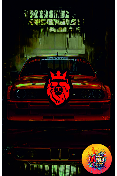 sticker ملصق زجاجي للسيارة والدراجة النارية من Lion King Text Jdm Lion Gs هول...