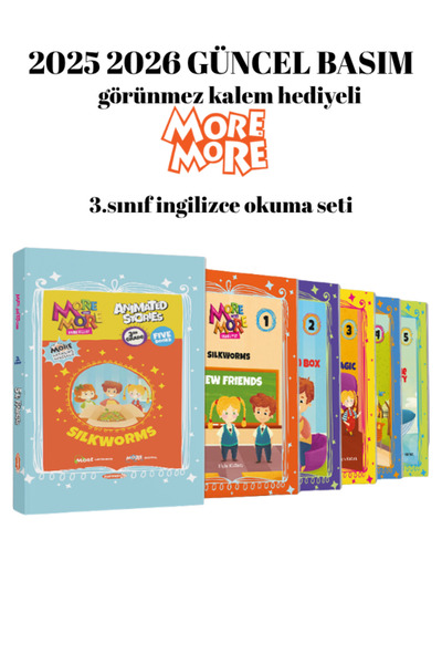 Fenomen Yayıncılık FENOMEN YAYINCILIK 3.SINIF MORE MORE 5 Lİ İNGİLİZCE OKUMA ...