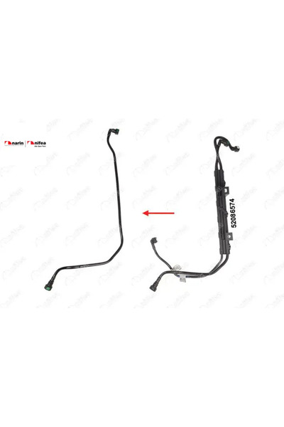 nifea Yakit Borusu Fiorino 1.3 D Mtj 51856583 51888457 52086574 RAM, PEUGEOT,...