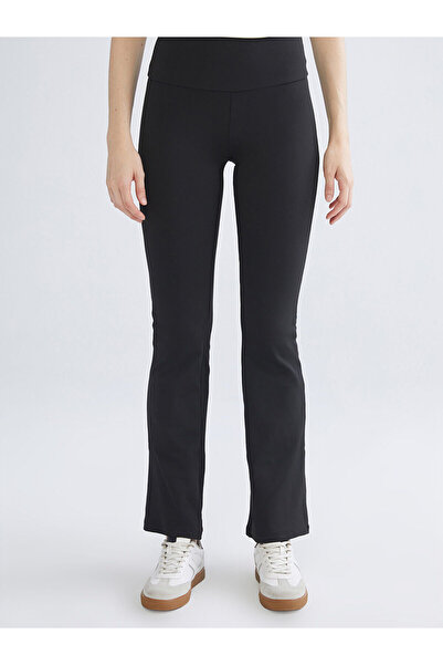 LC Waikiki KOOR YENİ SEZON Beli Lastikli Ispanyol Paça Kadın Spor Tayt