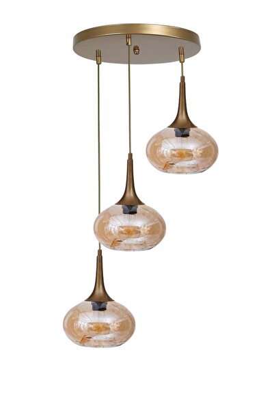 Vera Lighting Selin 3'lü Komple Eskitme Yuvarlak Tepsi