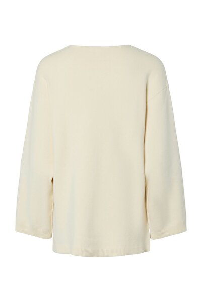 YAS. YASELMA LS V-NYAKÚ KÖTÖTT PULLOVER S. NOOS