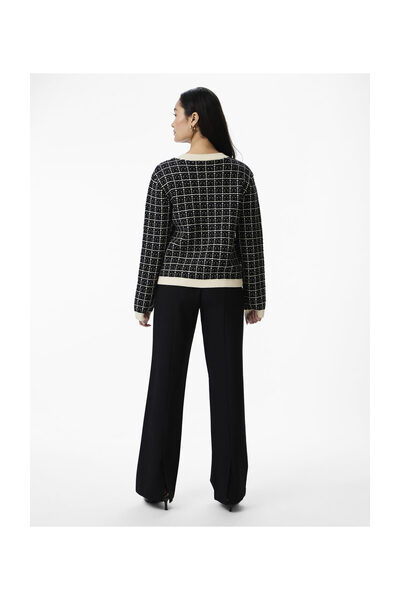 YAS. YASLIVIA LS KRÁTKÝ KNIT CARDIGAN