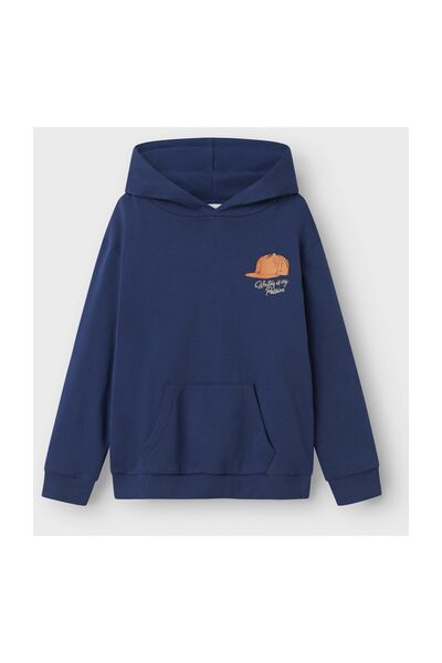 Name it NKMNOPAL LS NREG SWEAT WH BRU