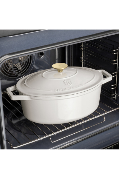 Berlinger Haus Tava de copt din fonta cu capac 30 cm Sahara Collection
