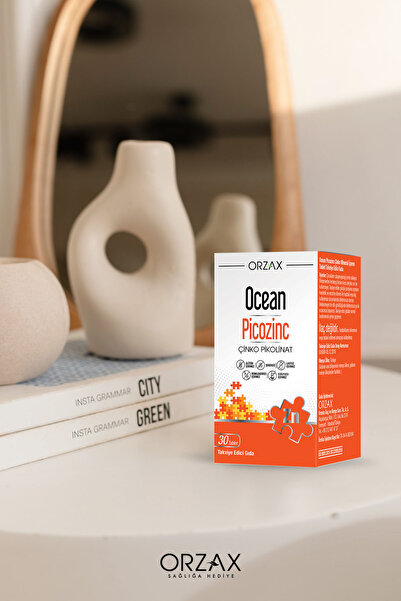 Orzax Ocean Picozinc Çinko Pikolinat 30 Tablet