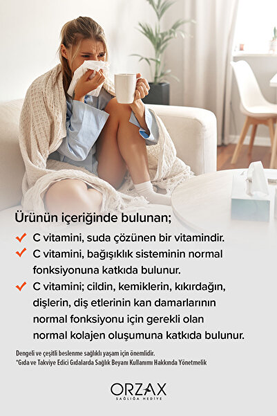 Ocean Orzax Vitamin C 1000 mg 30 Tablet