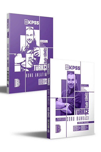 Benim Hocam Yayınları 2026 KPSS Türkçe Konu Anlatımı ve Soru Bankası Seti Ben...
