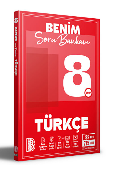 Benim Hocam Yayınları 8. Sınıf Türkçe Benim Soru Bankam / Kolektif / Benim Ho...