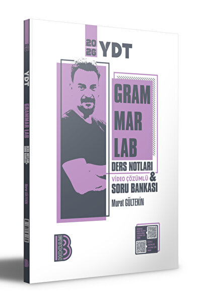 Benim Hocam Yayınları 2026 YDT Grammar Lab Ders Notları ve Video Çözümlü Soru...
