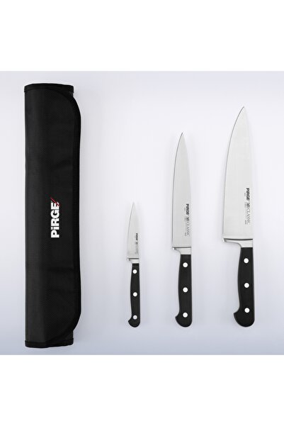 PİRGE Pirge Classic 3'lü Çantalı Bıçak Seti