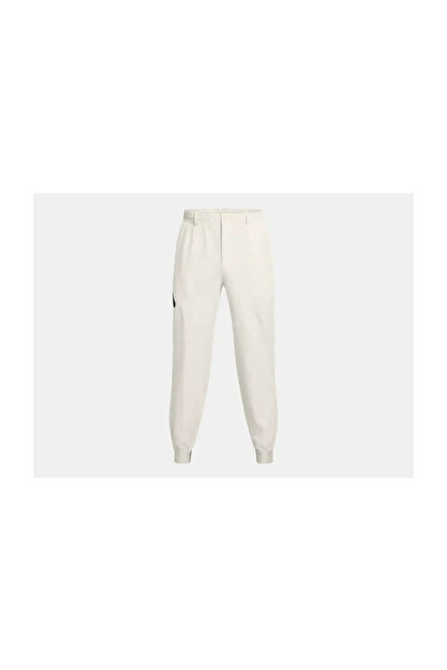 Under Armour Beyaz Erkek Lastikli Bel Eşofman Altı 1388823-110 UA Unstoppable Joggers