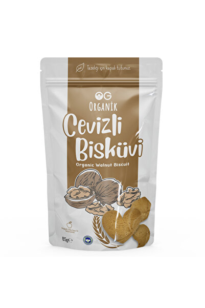 OG natural Organik Cevizli Bisküvi 65 gr