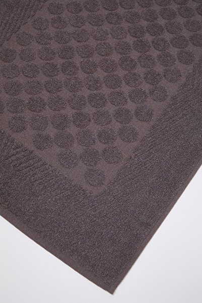 Trendyol Collection 3-Piece Anthracite Foot Towel 40X60Cm Tphaw26Bps00000