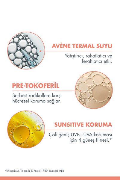 Avene Hassas Bölgeler İçin SPF 50+ Güneşten Koruyucu Stick 8GR - Stick Zones Sensibles