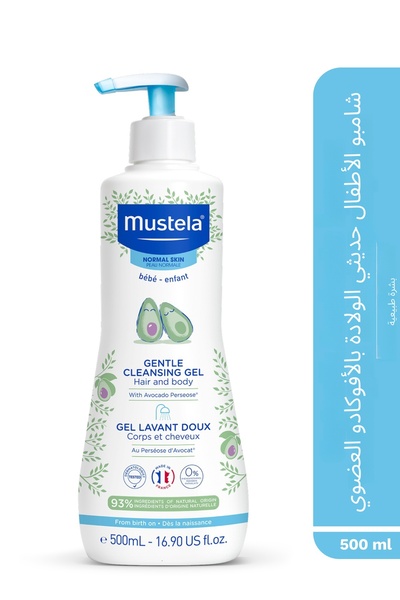 Mustela شامبو جل لطيف لحديثي الولادة 500 مل