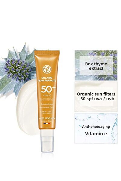 Yves Rocher Solaire Peau Parfaite Sunscreen – Spf 50+ Powerful Anti-Aging Pro...
