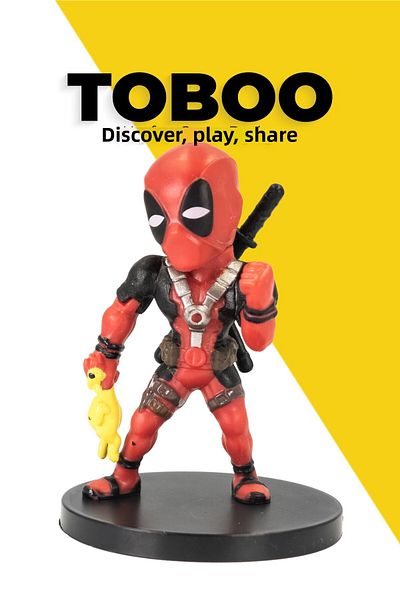 shop Deadpool Mini Figure – Yellow Rubber Duck Accessory