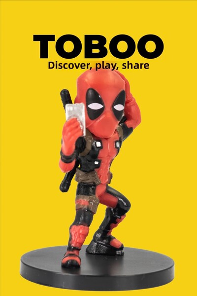 shop Deadpool Mini Figure – Modern Version Taking Selfies