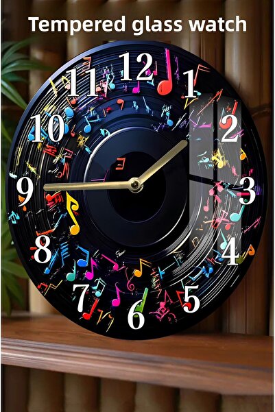 kutuTR 3D View Tempered Glass Watch Special for Music Enthusiasts – 33 cm Csdw403