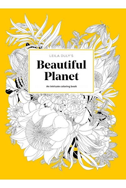 Bloomsbury Leila Duly's Beautiful Planet: an Intricate Coloring Book + Sticky Note Paper
