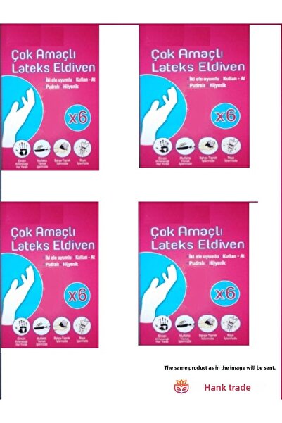 HANK TİCARET 1 Pack of 6 Doctor Gloves