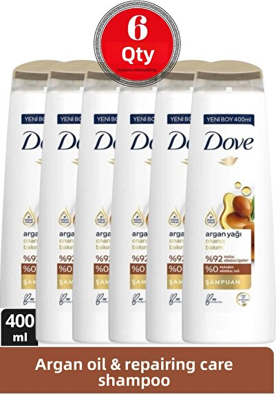 Dove شامبو زيت الأرغان 400 مل 6 قطع