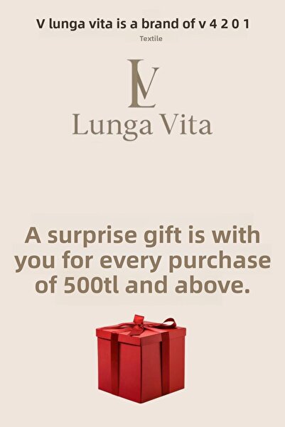 LUNGA VİTA Welsoft Double-Sided Quilt, Cotton Satin on the Inside, Soft on the Outside, Welsoft Double Size