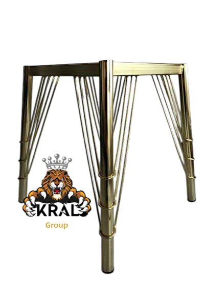 KRAL GRUP HIRDAVAT Picior de scaun de 40 cm, picior de scaun din metal, picior de scaun vopsit în negru, două bucăți