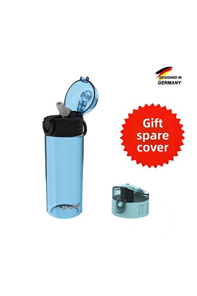 zweikell Targo Jr Switch Light Blue Bpa-Free 500 ml Tritan Water Bottle