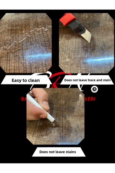 Generic Brand Ultra Transparent Self-Adhesive Glossy Special Table Cover Foil 68X200Cm