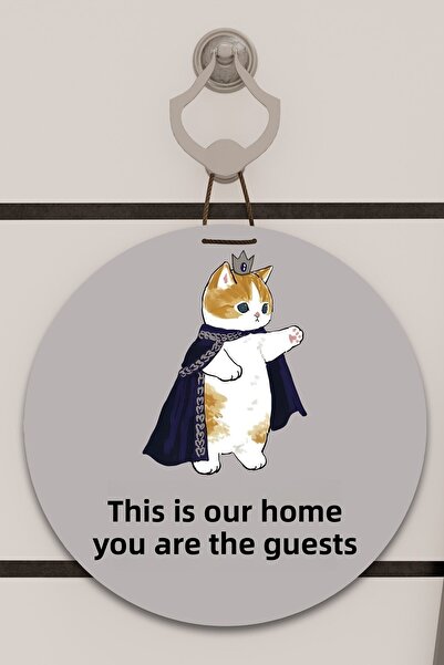 Dormot Digital Print Gray, Standard, This Is Our Home Themed, Door Ornament, Wall Ornament