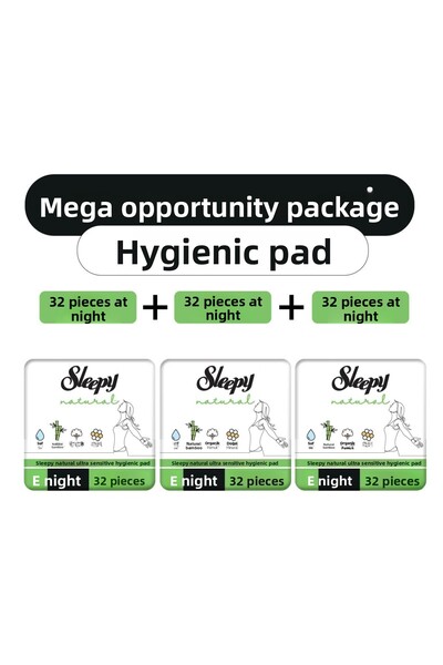 Sleepy Natural Ultra Sensitive Sanitary Pad Mega Opportunity Package Night 96...