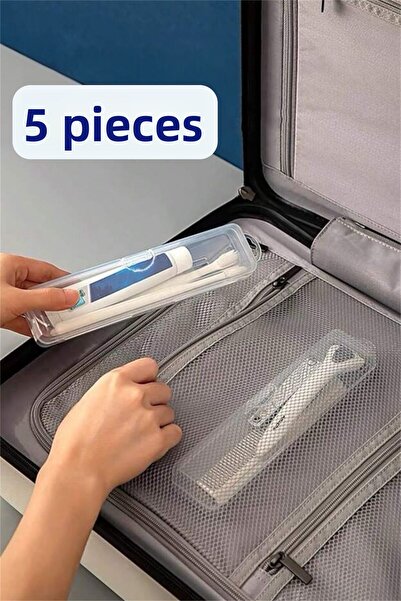 Bayev 5 Pcs Eva Mia Makeup Organizer Pen Holder Pencil Toothbrush Box Makeup Brush Case