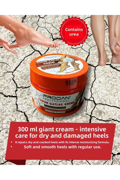 Prodan كريم احترافي لتشققات الكعب، مصمم خصيصًا للكعوب الجافة والتالفة