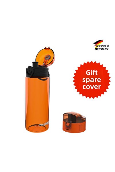 zweikell Lento Jr Switch Orange Bpa Free 500 ml Tritan Water Bottle