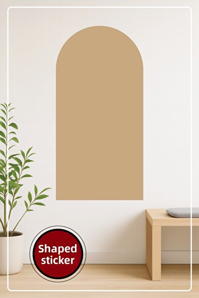 KOSS Dijital Autocolant decorativ de perete în formă ovală, în stil boem, Dar...